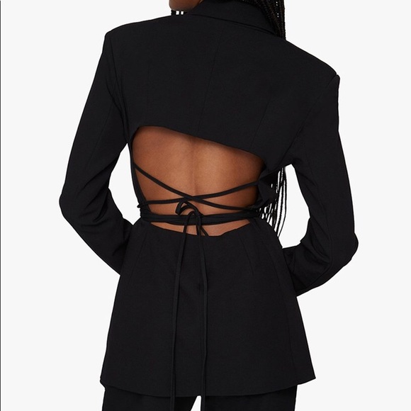 NWT weworewhat cut out crepe blazer - Picture 3 of 4